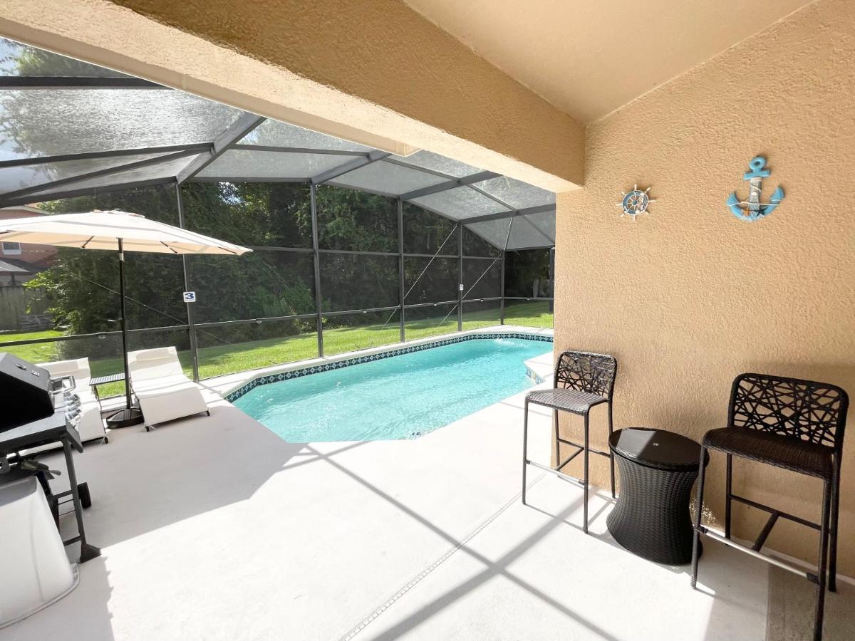 Fully Renovated, Quiet, Spacious Disney Themed Pool Home With Office 基西米 外观 照片